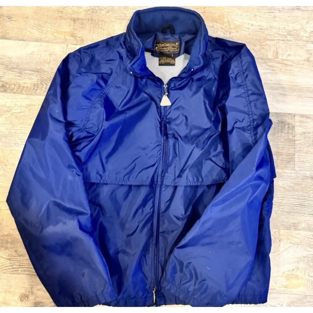 Vintage Men's Eddie Bauer Jacket Size Large‎ With Tucked In Hood